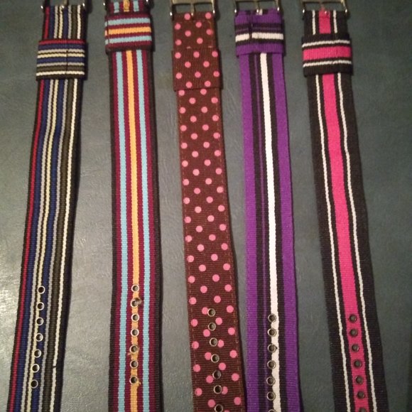 Multicolored Wrist and Watch Bands ( 5 pack set) - Picture 2 of 5